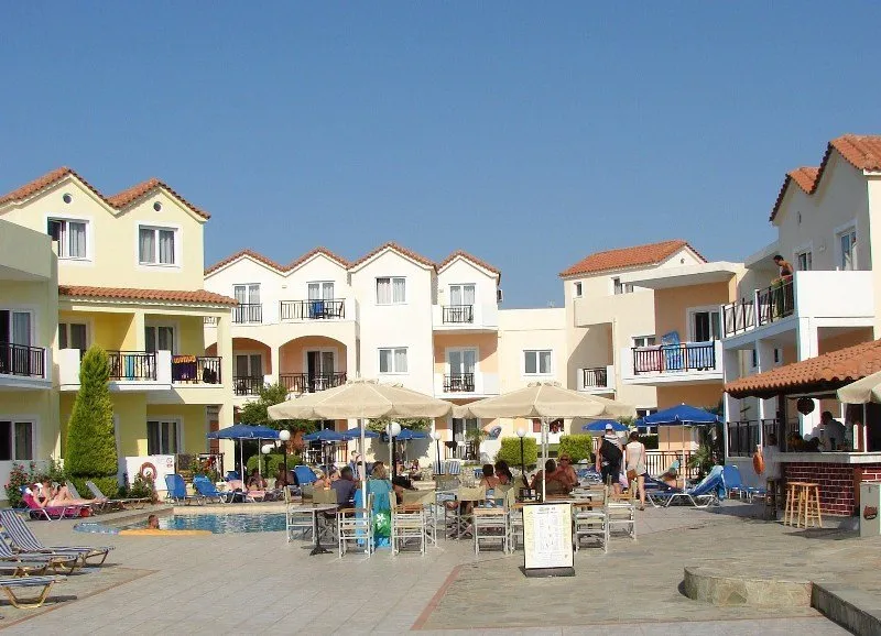 Terrace, Sunset Suites, Crete