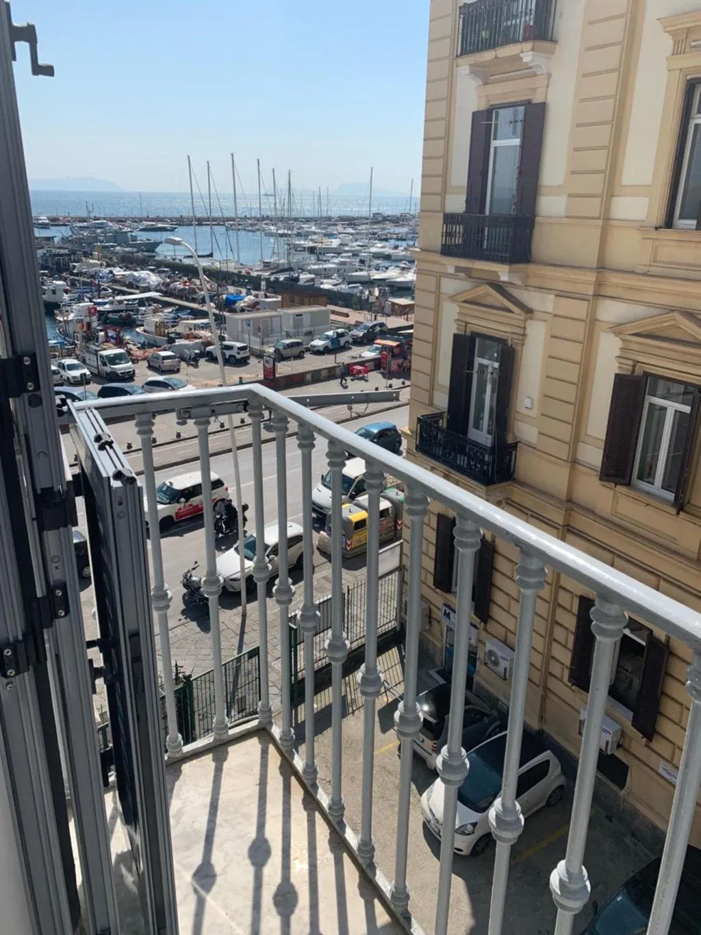 DOUBLE SEA VIEW Room, Hotel Ausonia, Naples