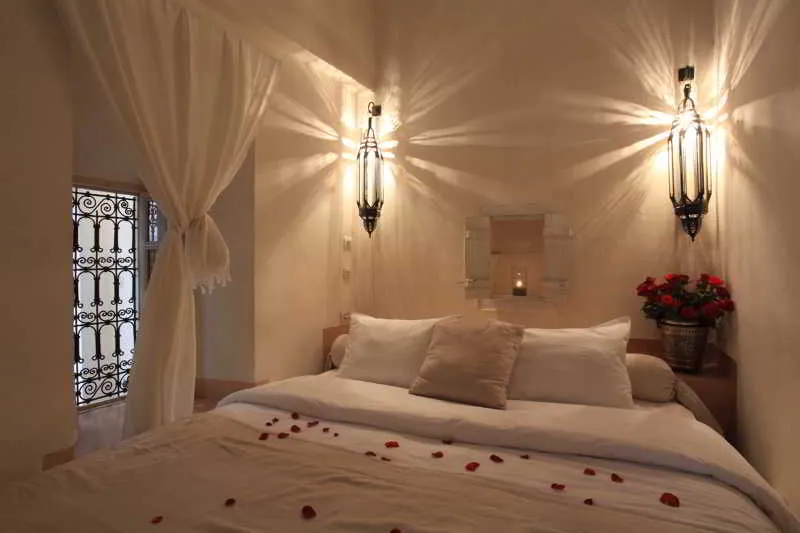 Room, Riad Al Jazira, Marrakech