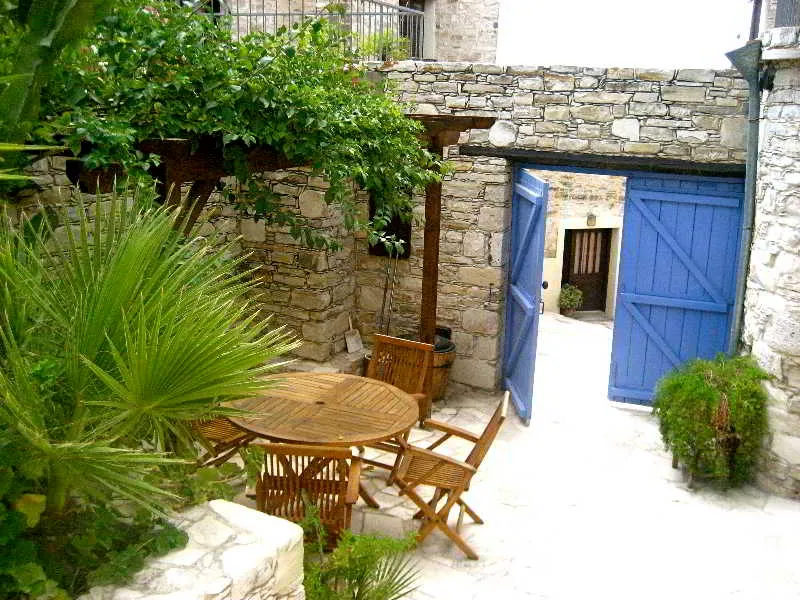 General view, Traditional Village Houses Skarinou, Cyprus
