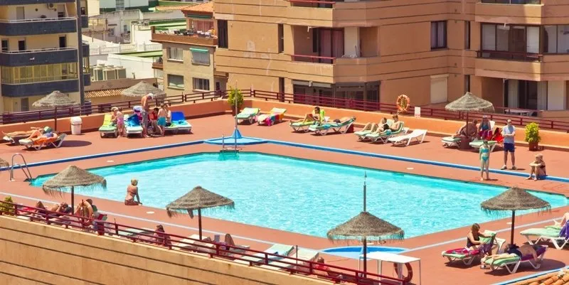 Pool, Las Palmeras, Costa Del Sol