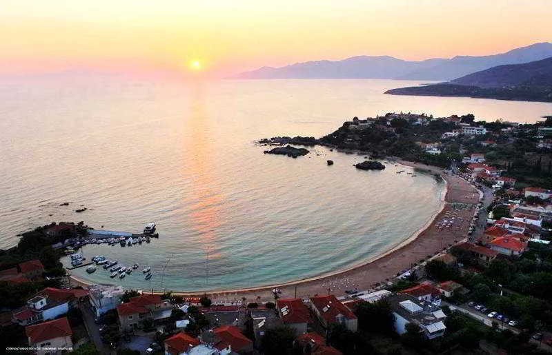 Beach, Bonos Apartments, Kalamata