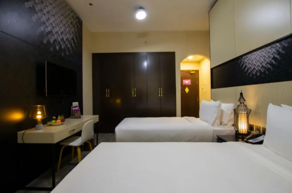 TWIN DELUXE Room, TIME Express Hotel Al Khan, Dubai