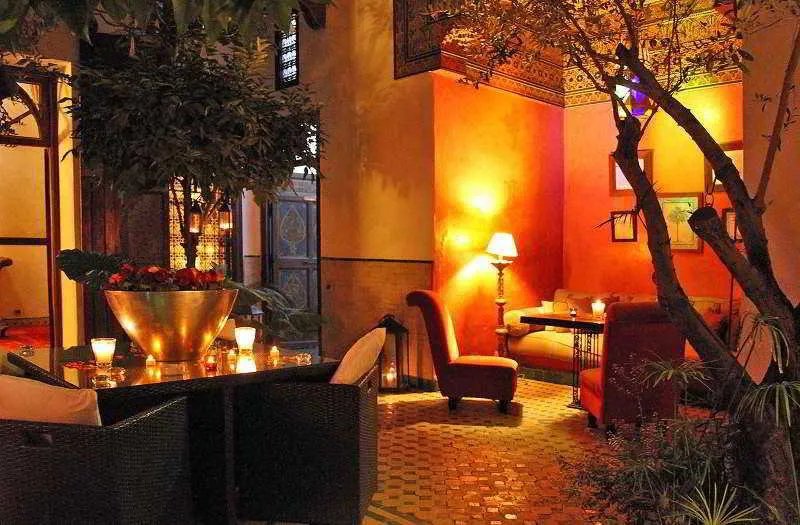 Lobby, Riad Ayadina, Marrakech