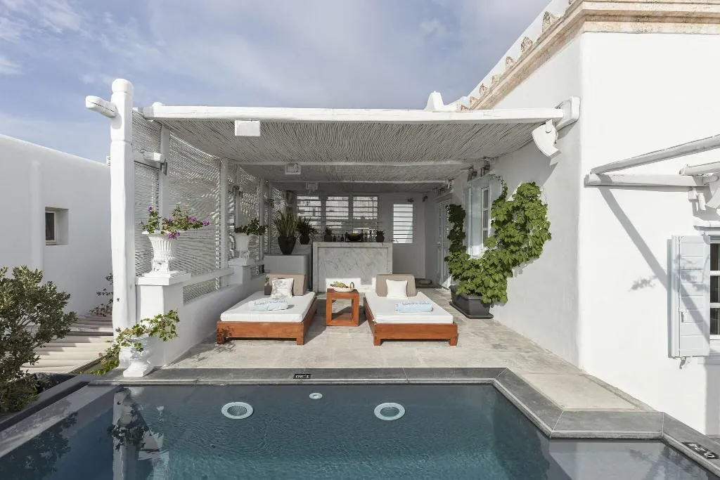 Pool, Belvedere hotel, Mykonos