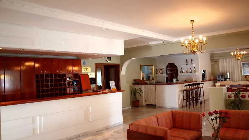 Lobby, Albatros Hotel, Santorini