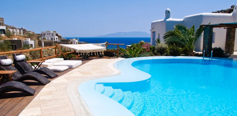 General view, Nama Villas, Mykonos
