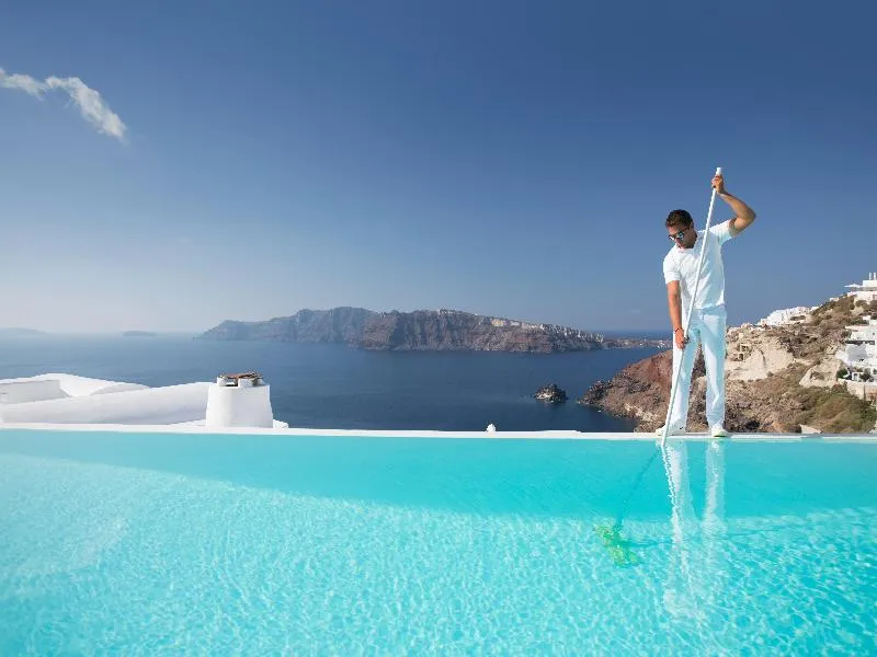 Pool, Katikies Santorini -Pelagos House, Santorini
