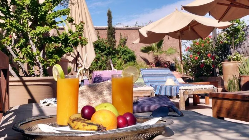Terrace, Riad Al Ksar & Spa, Marrakech
