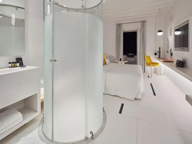 Double or Twin SIDE SEA VIEW Room, Myconian Ambassador Hotel Relais & Chateaux, Mykonos
