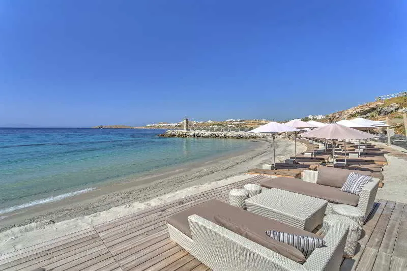 Beach, Santa Marina, Mykonos