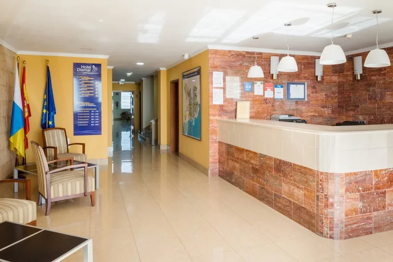 Lobby, Checkin Diamar, Lanzarote