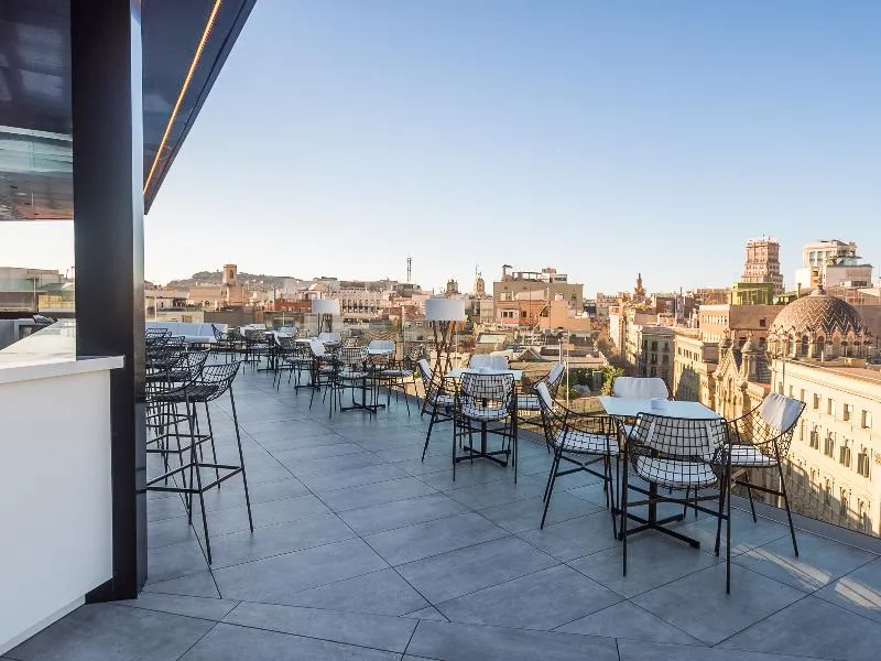 Terrace, Negresco Princess, Barcelona