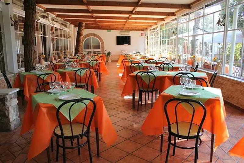 Restaurant, Hotel Romulus, Rome