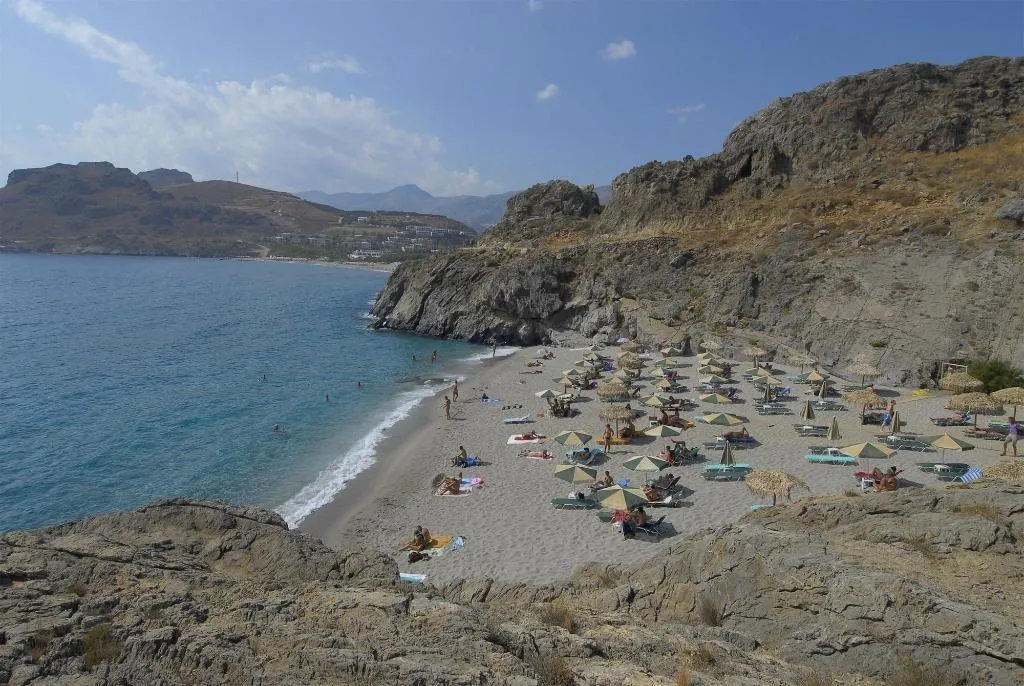 Beach, Ammoudi Beach, Crete