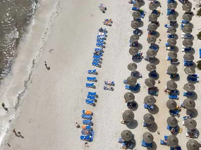 Beach, Nour Palace Resort, Tunisia