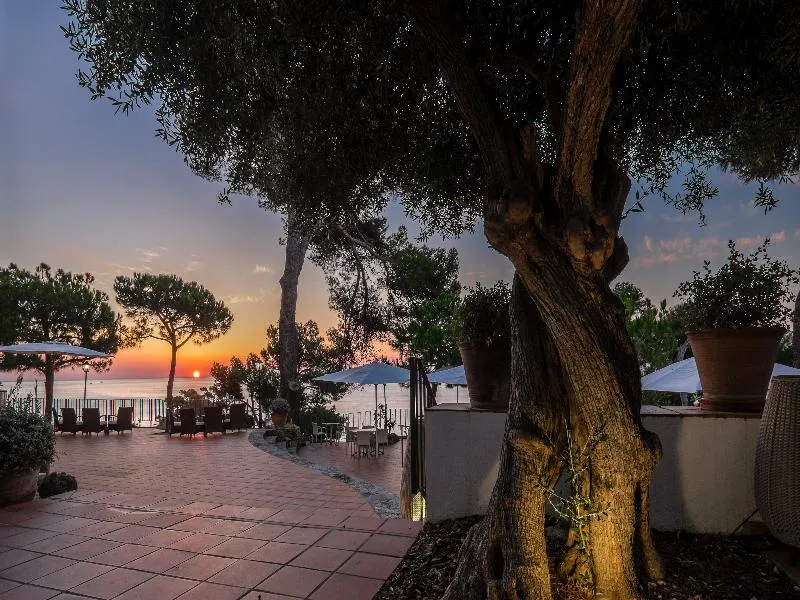 Terrace, Park Hotel San Jorge, Costa Brava
