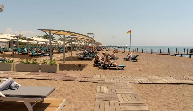 Beach, Medworld Health & Holiday Center, Antalya