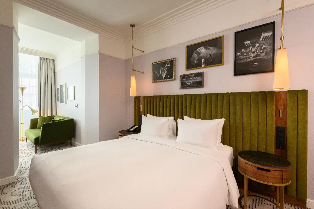 DOUBLE DELUXE Room, Hotel Saski Krakow, Curio collection by Hilton, Krakow