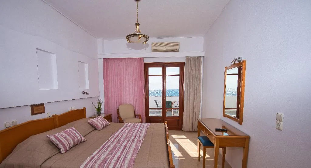 Double or Twin SEA VIEW Room, Irini's Rooms Fteoura, Santorini