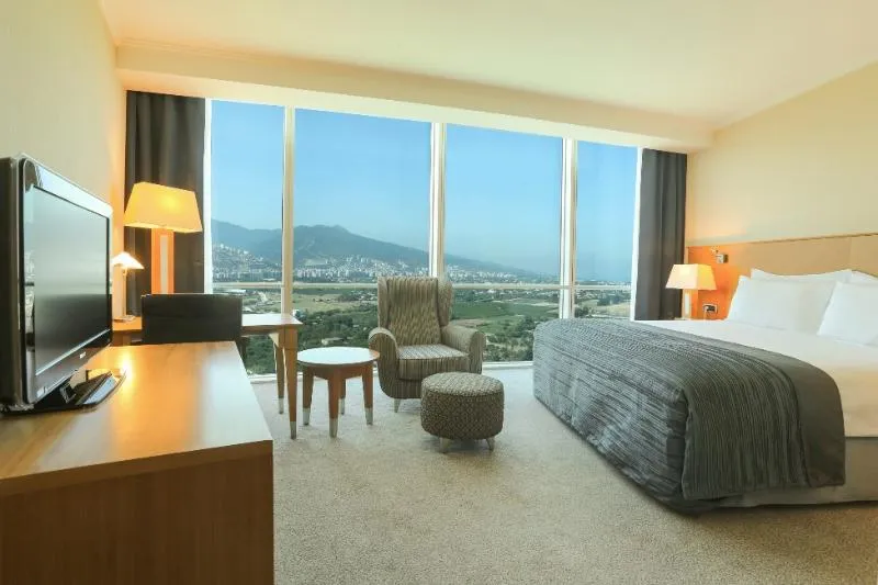 DOUBLE SINGLE USE SEA VIEW Room, Wyndham Grand Izmir Ozdilek Thermal & Spa, Izmir