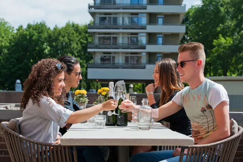 Terrace, KIT Hotel, Amsterdam