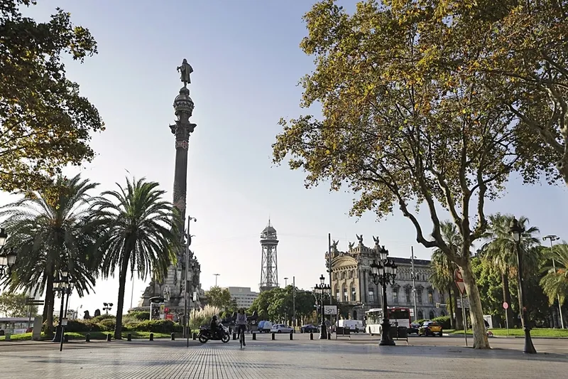 General view, Arc La Rambla, Barcelona