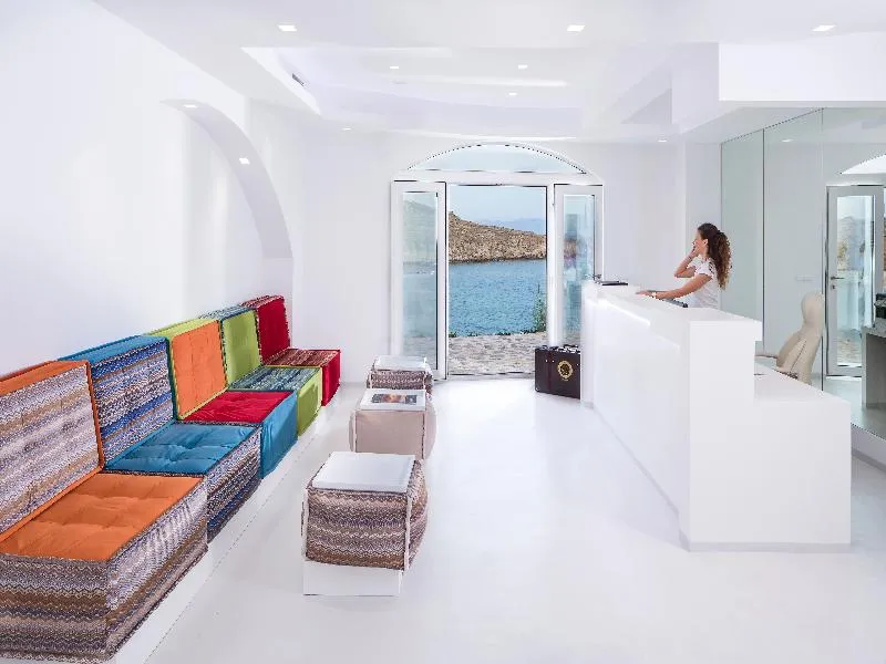 Lobby, Casa Del Mar Mykonos Seaside Resort, Mykonos