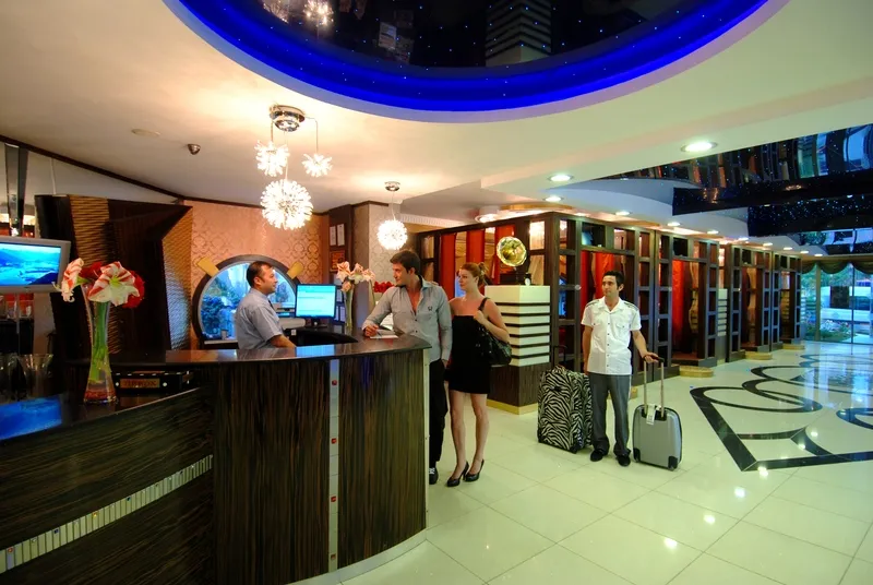 Lobby, Grand Zaman Garden Hotel, Antalya