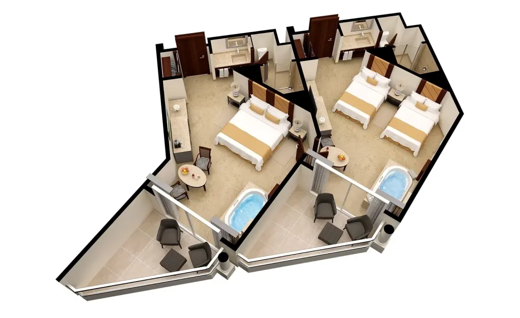 DOUBLE DELUXE Room, Moon Palace Cancún All Inclusive, Cancun Area