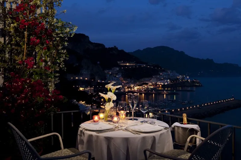 Terrace, Miramalfi, Naples