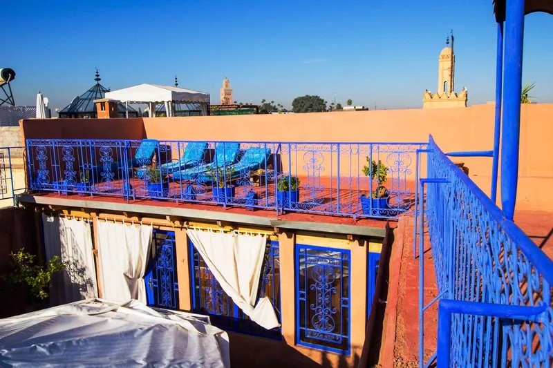 General view, Riad Zinoun, Marrakech