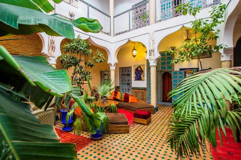 Lobby, Riad Zinoun, Marrakech