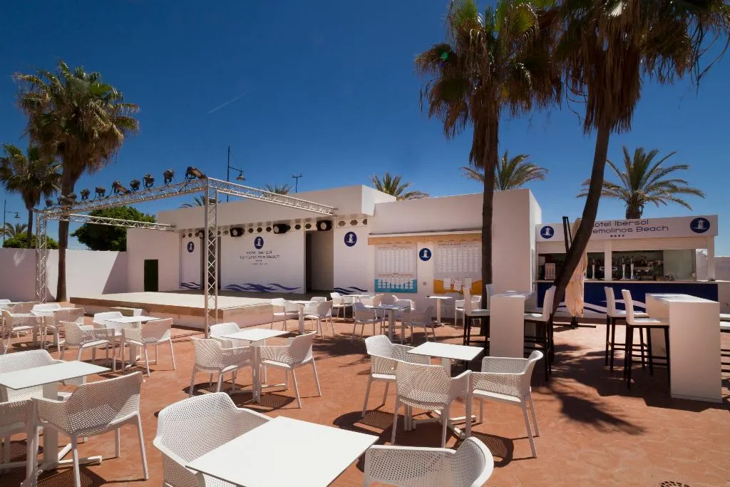 Terrace, Ibersol Torremolinos Beach, Costa Del Sol