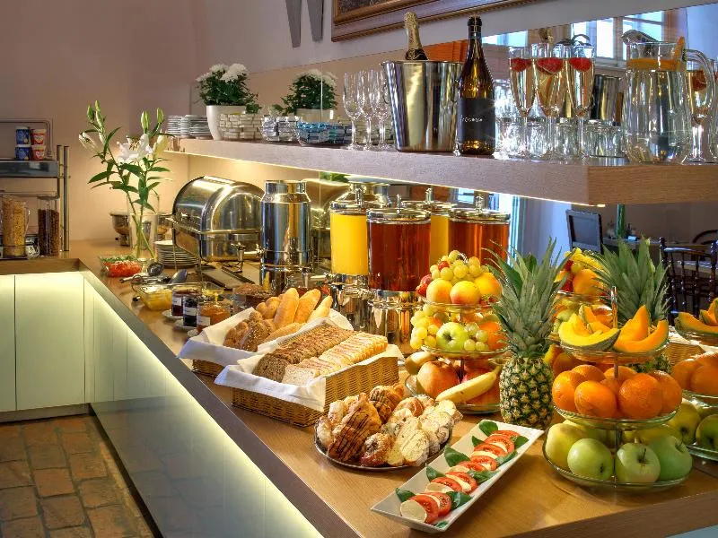 Restaurant, Monastery, Prague
