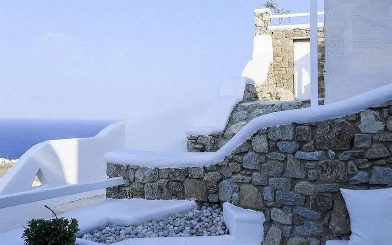 General view, La Maison Blanche, Mykonos