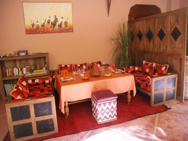 Restaurant, Riad Azenzer, Marrakech