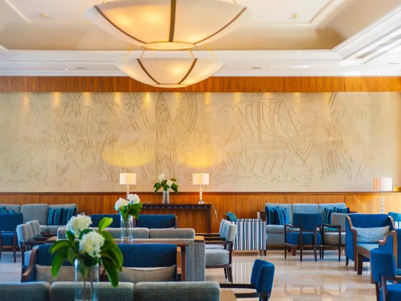 Lobby, Ajax Hotel, Cyprus