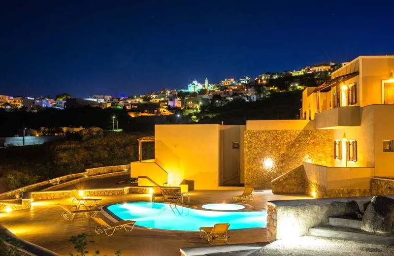 General view, Moonlight Apartments, Santorini