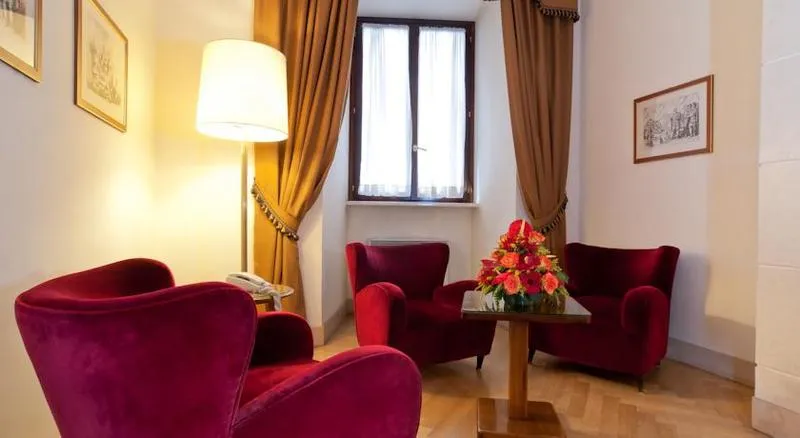 Lobby, Bettoja Hotel Atlantico, Rome