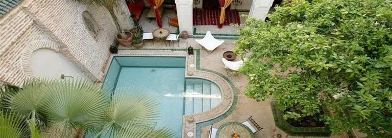 General view, Riad Amira, Marrakech