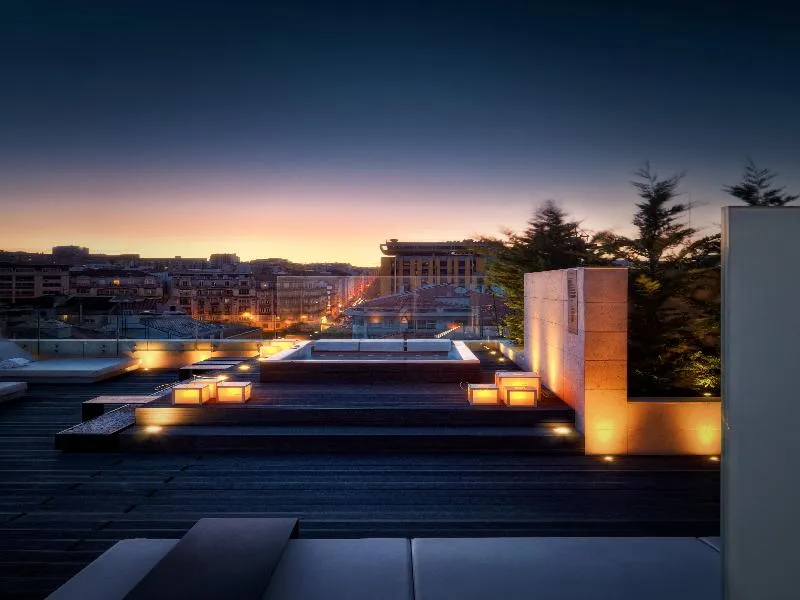 Terrace, Altis Prime Hotel, Lisbon