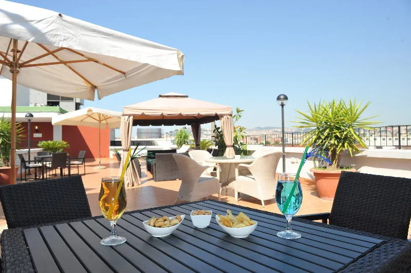 Terrace, Tiempo Hotel, Naples