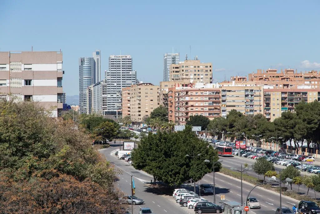 Terrace, Pio XII Apartments, Valencia