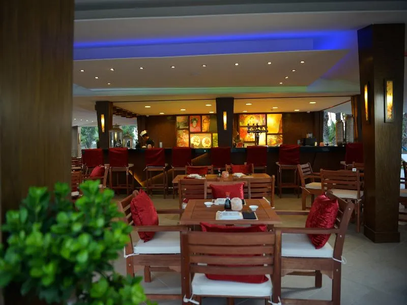 Restaurant, Adams Beach Hotel, Cyprus