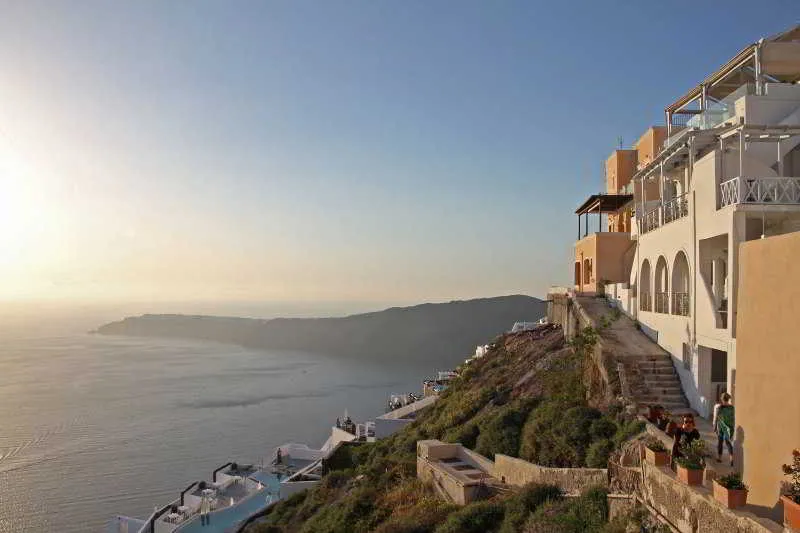 General view, Pearl on the Cliff, Santorini