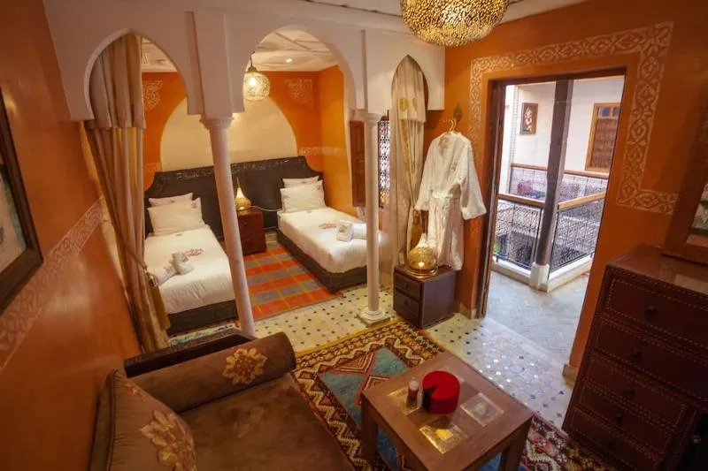 TRIPLE DELUXE Room, Riad Ikalimo, Marrakech