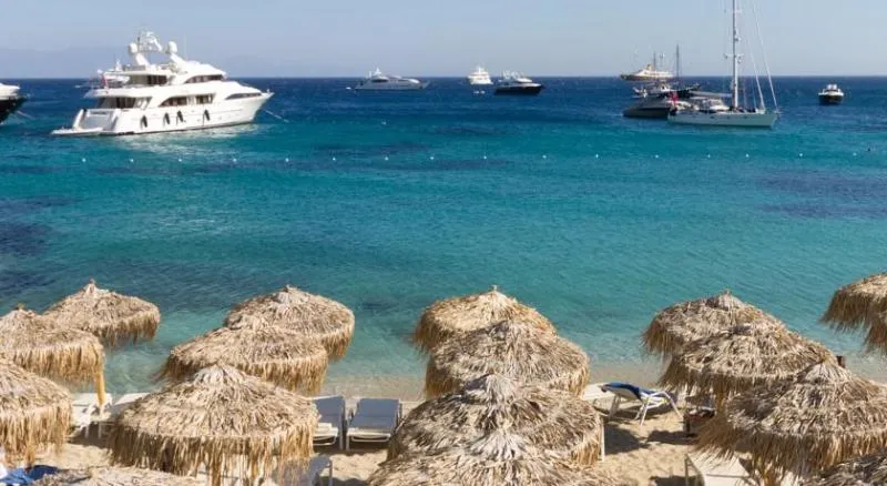 Beach, Nissaki Boutique Hotel, Mykonos