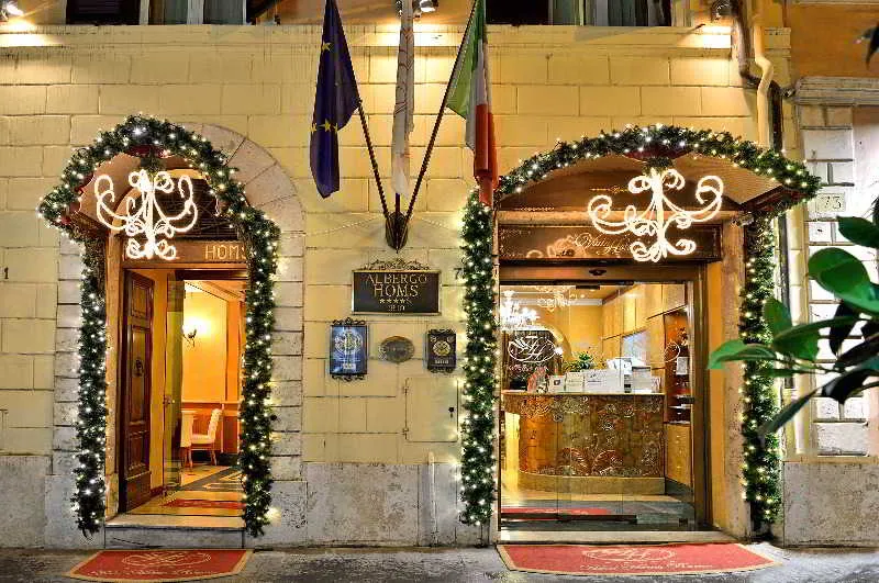 General view, Hotel Homs, Rome