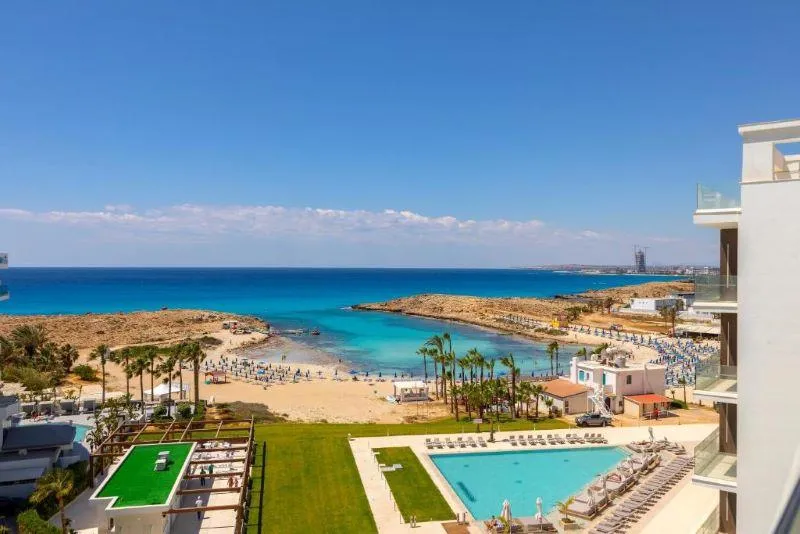 Beach, Chrysomare Beach Hotel & Resort, Cyprus
